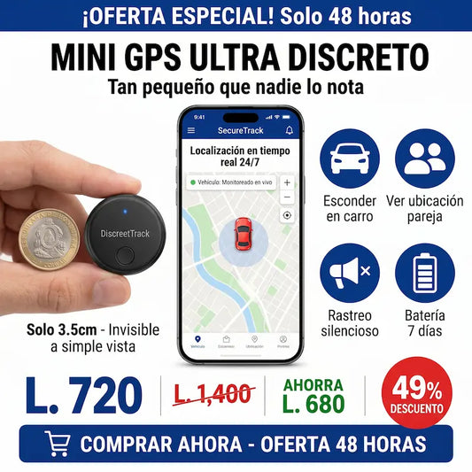 SecureTrack™ – Rastreador GPS para Vehiculos, Mascotas , personas y más Garantía 12 Meses
