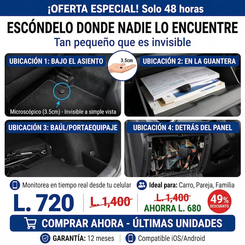 SecureTrack™ – Rastreador GPS para Vehiculos, Mascotas , personas y más Garantía 12 Meses