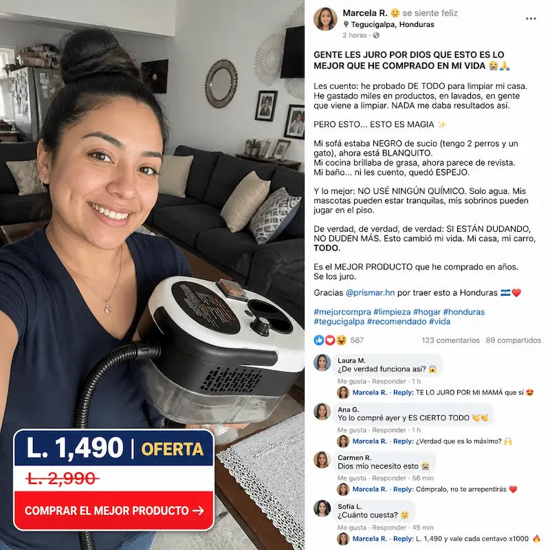 Limpiador a Vapor Presurizado 9 en 1 – Limpieza Profunda Sin Químicos | VaporMax Pro garantía y certificacioión Amazon