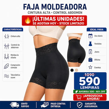 Faja Moldeadora con Realce Natural y Control de Abdomen — Tu Mejor Aliada para Sentirte Increíble