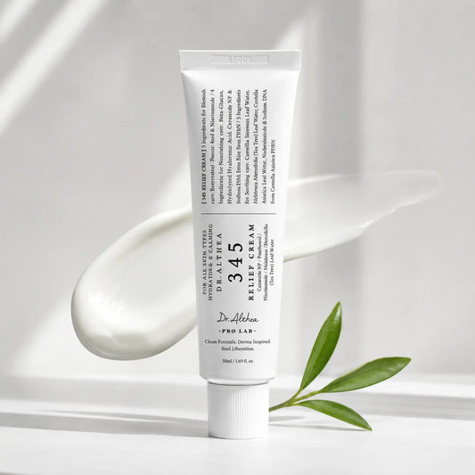 Dr. Althea 345 Relief Cream — Crema Coreana con Niacinamida que Unifica el Tono, Hidrata y Calma la Piel Sensible