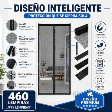 AirShield Pro™ – Malla Magnética Anti-Insectos