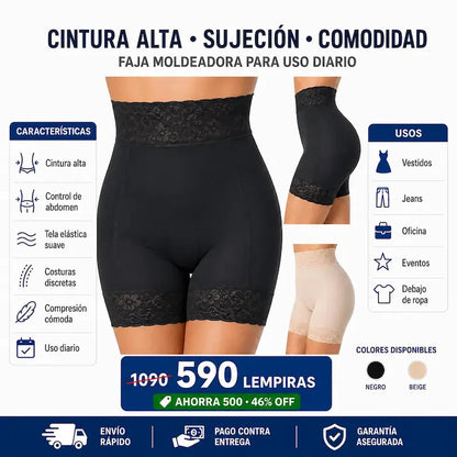 Faja Moldeadora con Realce Natural y Control de Abdomen — Tu Mejor Aliada para Sentirte Increíble