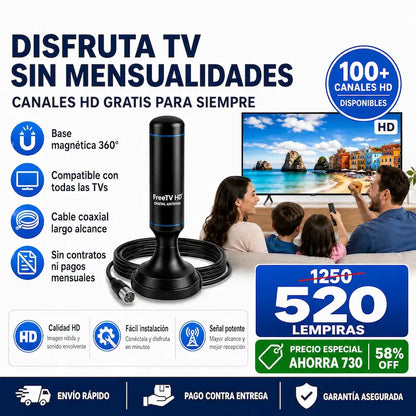 FreeTV HD™ – Antena Digital para TV