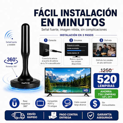 FreeTV HD™ – Antena Digital para TV