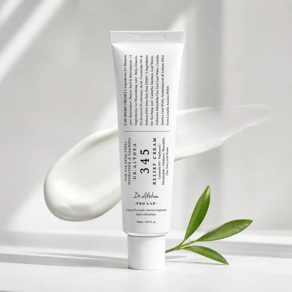 Dr. Althea 345 Relief Cream — Crema Coreana con Niacinamida que Unifica el Tono, Hidrata y Calma la Piel Sensible