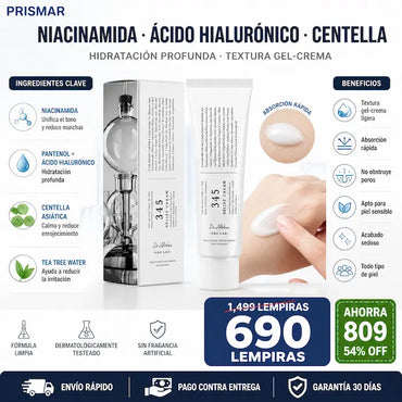 Dr. Althea 345 Relief Cream — Crema Coreana con Niacinamida que Unifica el Tono, Hidrata y Calma la Piel Sensible