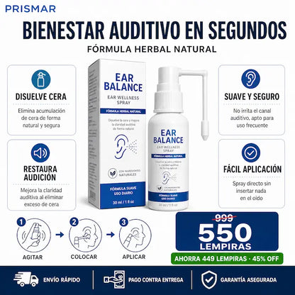 EAR BALANCE™ – Fórmula Herbal de Bienestar Auditivo