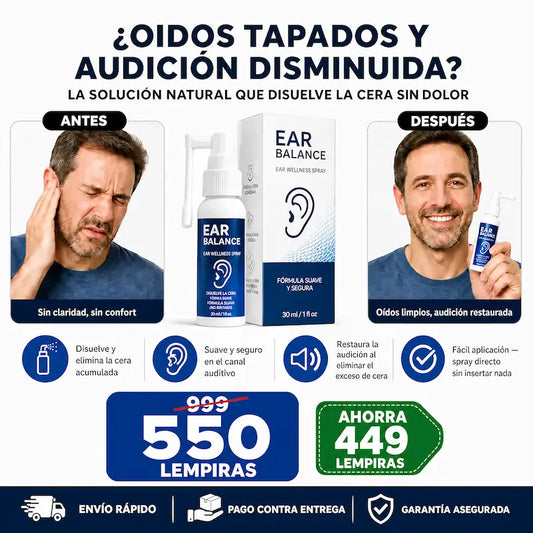 EAR BALANCE™ – Fórmula Herbal de Bienestar Auditivo