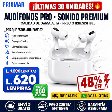 AirPods Pro 4 – Audífonos Inalámbricos Premium + GARANTIA 12 MESES