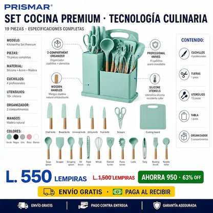 KitchenPro Set — ¡El Set de Utensilios que Tu Cocina Estaba Esperando!