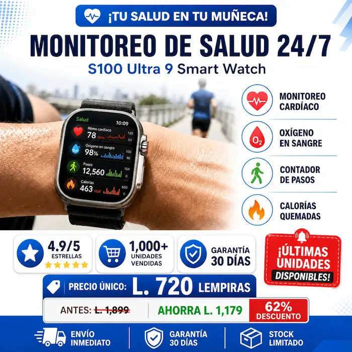 Amazfit Bip 5 – Smartwatch Inteligente con Seguimiento de Salud + GARANTÍA CON CERTIFICADO