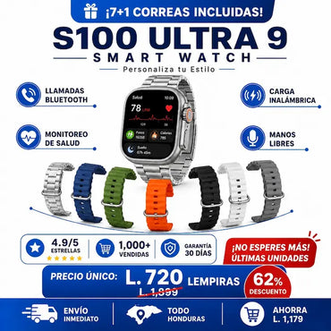 Amazfit Bip 5 – Smartwatch Inteligente con Seguimiento de Salud + GARANTÍA CON CERTIFICADO