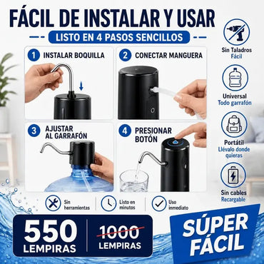 AquaFlow Pro™ – Dispensador Automático de Agua