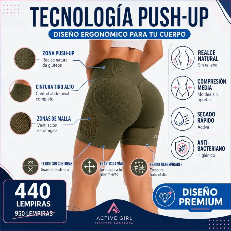 BootyLift Pro™ – Short Moldeador Levanta Glúteos