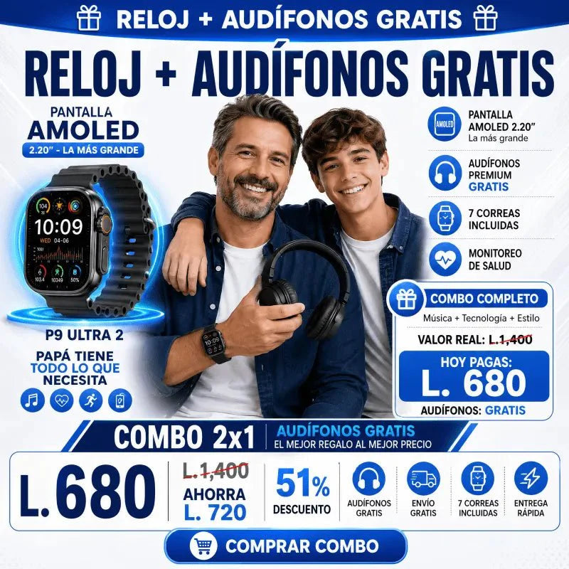 COMBO UltraWatch Max Kit con garantía extendida 2 años