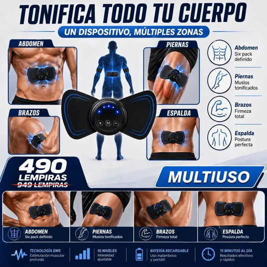 CorePulse Pro™ – Tonificador Abdominal EMS