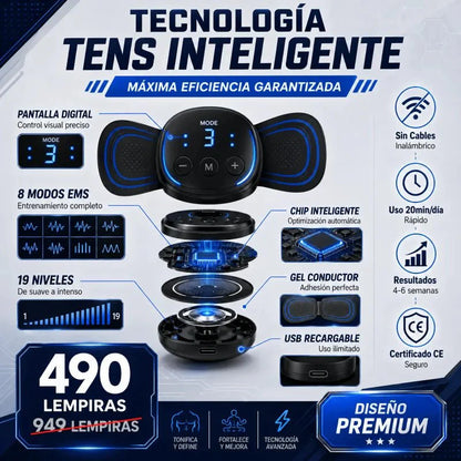 CorePulse Pro™ – Tonificador Abdominal EMS