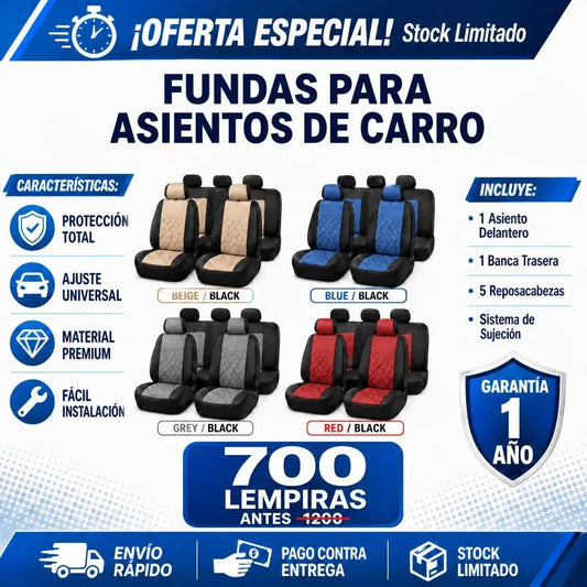 Fundas para asientos de carro
