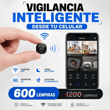 MINI CAMARA 4K ™ MINIATURA +GARANTIA 12 MESES