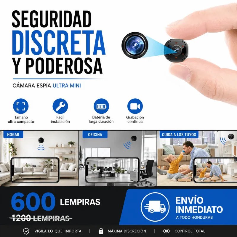 MINI CAMARA 4K ™ MINIATURA +GARANTIA 12 MESES